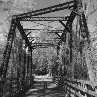 Black and White - Iron Bridge